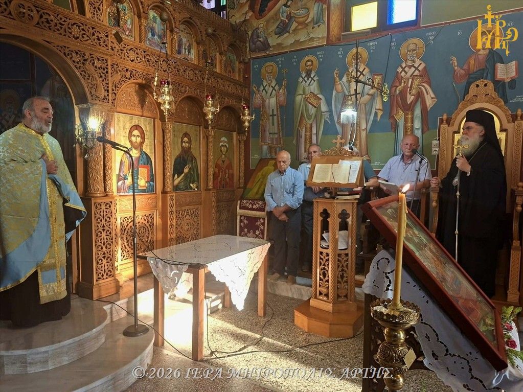 Άρτης Καλλίνικος: «Η μετάνοια συναντά τη μητρική μεσιτεία της Παναγίας»