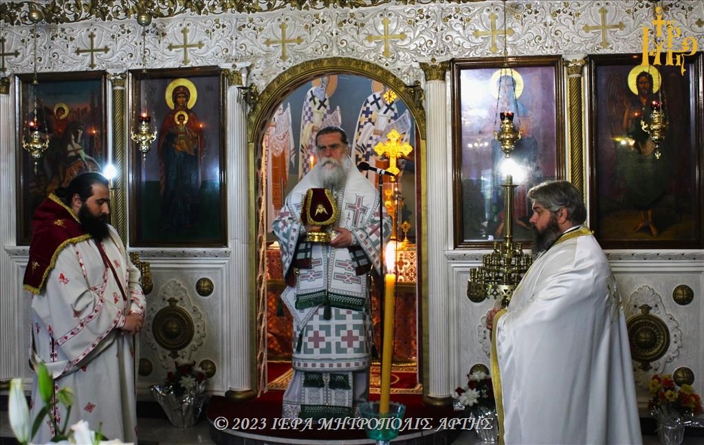 Κυριακή Ε' Νηστειών στην ενορία Αγίου Γεωργίου Ρετσιανών Άρτης