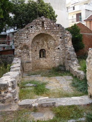 Οι ερειπωμένοι βυζαντινοί ναοί του Αγίου Λουκά και της Παναγίας της Ελεούσας