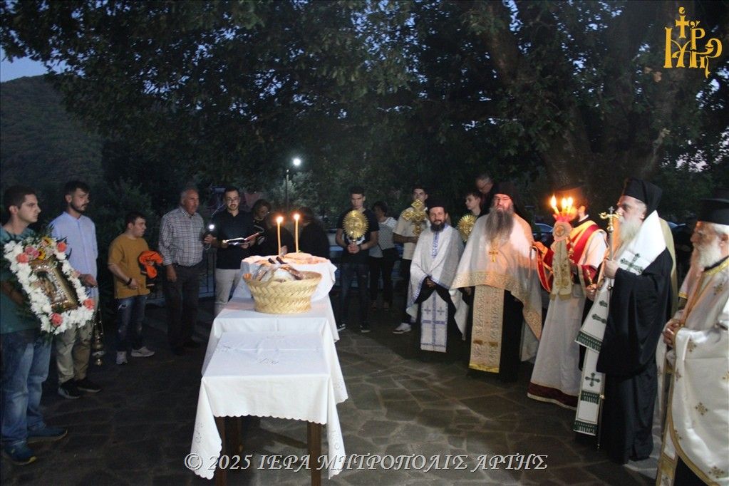 Εορτασμός Αποτομής Κεφαλής Τιμίου Προδρόμου στην Πέρα Καλεντίνη Άρτης
